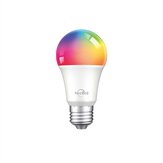 Intelligente Gosund 2PCS WB4-2 Glühbirnen, Farbwechsel und dimmbar RGB-Multicolor+warmweißes LED-Licht, WiFi 2.4GHz, Fernbedienung, Sprachsteuerung, programmierbare Timer-Funktion, kompatibel mit Alexa und Google Home