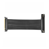 PCI-E 3.0 16X 90° Grafikkarten-Vertikalständer-Basis ATX-Gehäuse flexibles Verlängerungskabel Riser-Karten-Adapter 90 Grad für GPU