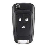 3 Buttons Remote Key Fob with ID46 Chip 434MHz For Chevrolet Cruze Aveo Orlando