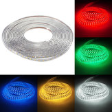 Wodoszczelna taśma LED 10M 600SMD 5050 Czerwone/Niebieskie/Zielone/Ciepła Biel/Biała/RGB IP67 220V