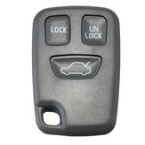 3 Buttons Remote Key Fob Case Shell With Battery For Volvo S40 V40 S70 C70 V70