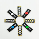 2pcs/Bolsa HAOYE 6S ESC Luz de Brazo LED 27*9*3.5mm para Cable de Extensión ESC Placa PCB para Carreras de FPV Multirotores