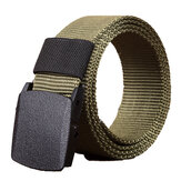 Cintura regolabile in tela KALOAD R01 da 140 cm per uomo e donna con fibbia in PE a rilascio rapido e larghezza di 3,8 cm