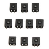 10Pcs DIP PCB Mini Latching Tactile Tact Push Button Switch 12x12x9mm