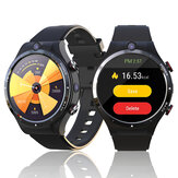 LEMFO LEM15 1,6-Zoll-Großbildschirm 4G + 128G Telefonuhr Dual-Kamera GPS + GLONASS Health Monitor Mehrfachwahl 900mAh IP67 Wasserdichte Android 10.7 4G Smart Watch