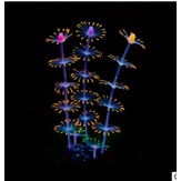 ديكور حوض السمك المصنوع من الأعشاب البحرية الاصطناعية ذات الضوء الفلوري