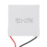 TEC1-12706 12V Isı Emici Soğutma Peltier TEC Yarı İletken Termoelektrik Soğutucu 40mm*40mm*3.9mm