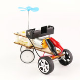 Carro educativo mecânico de desvio de obstáculos Brinquedos científicos de invenção
