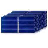 10Pc لوحة شمسية Polycrystalline 0.12W 0.5V  For DIY Solar Cell DIY Panel Solar Sun Power Cell Parts