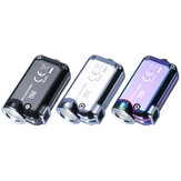 Nitecore Tini SS XP-G2USB قابلة للشحن USB شحن Mini Keychain ضوء EDC Torch LED Flashlight 