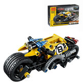 DECOOL 3419 Technic Stunt Bike Bouwstenen Speelgoed Bricks Model Kids Speelgoed Compatibel met Legoe