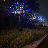 8 أوضاع مصباح سولار لاون 150/200 ليد سلك نحاسي مصباح الألعاب النارية تزيين الحديقة أضواء خارجية لاسلكية