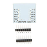 Placa adaptadora de módulo WIFI ESP8266 de puerto serie de 5 piezas con salida de IO para ESP-07 ESP-08 ESP-12