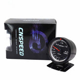 مؤشر 60 مم LED Turbo Boost بقطر 2.5 بوصة ومقياس لفراغ الضغط والضغط لعداد سيارات الشاحنات
