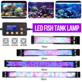 Φωτισμός Aquarium LED 10W 22CM Super Slim RGB Για φυτεμένα ενυδρεία Φως για ενυδρείο ψαριών Αδιάβροχο Κλιπ στο Λαμπτήρα Χρώματος