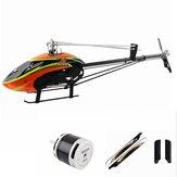 XLPower Specter 700 XL700 FBL 6CH Helicóptero RC voador 3D Kit com Motor Brushless/Pá principal/Pá de cauda