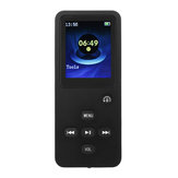 1.8 Inch 8GB Bluetooth MP3 sem perdas com fone de ouvido Gravador de rádio FM WAV MP3 FLAC WMA