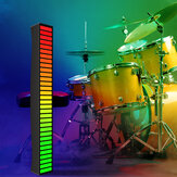 Geluidsregeling RGB Pickup Atmosfeer Licht APP-besturing Muziek Sfeerverlichting voor in de auto Ambiente Kleurrijke Buislamp