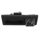 Câmera de estacionamento traseira CCD com maçaneta de carro para Audi A4 A6 A8L S5 Q3 Q5