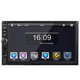 7-calowy ekran dotykowy Bluetooth Dual Wrzeciono Universal Car MP5 Player Z lub bez GPS