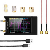NanoVNA-H4 Analizzatore di rete a vettore HF VHF UHF UV da 50KHz a 1.5GHz con schermo LCD da 4 pollici