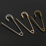 4Pcs 75mm Safety Pins Needles Brooch for Scarf Cloth Sewing Craft