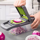Multifunctionele groentesnijder met stalen mes Mandoline Slicer Fruit Grater voor keuken Keukenaccessoires