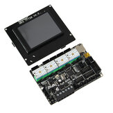 Driver TMC2208 + MKS Robin E3D v1.0 Mainboard + MKS TFT28 Kit de tela de toque para Creality 3D Ender 3 Series CR-10 Series