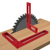 Régua de ângulo reto de carpinteiro de alumínio Régua de medição de altura quadrada com ângulo reto de 90° Calibrador de ângulo reto para projetos de trabalho em madeira