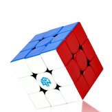 GAN 356R 3x3x3 Cubi Magici Colorati Professionali senza Adesivi Puzzle Educativi per Giochi e Regali per Bambini