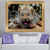 30x40CM 5D Алмазная картина Леопард Вышивка Крестом Домашний декор