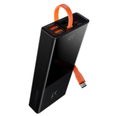 Baseus 65 Вт 74 Вт-ч 20000 мАч Внешний блок питания Батарея Блок питания с USB-C PD QC4.0 + QC3.0 USB-A * 2 Поддержка PPS AFC FCP SCP Быстрая зарядка для iPhone 12 Pro Max для Samsu