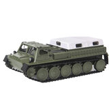 WPL E1 Transporte de esteiras Controle Remoto Veículo RC Tanque Carrinho Controle Proporcional Completo