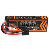 Bateria LiPo ZOP Power 11.1V 5000mAh 45C 3S com plugue T Deans para drone de corrida FPV