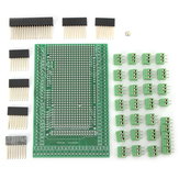 Kit de placa de circuito impresso de dupla face com bloco de terminais de parafuso para placa Mega2560 R3