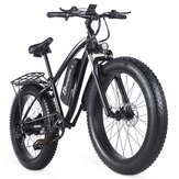 [EU Direct] SHENGMILO MX02S 1000W 48V 17Ah 26inch Electric Bicycle 60-90KM Mileage Range 180KG Max Load 7-Speed Electric Bike