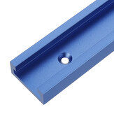 Azul 100-1200mm T-slot T-track Miter Track Jig Fixture Slot 30x12.8mm Para Serra de Mesa Roteador Ferramenta para Carpintaria de Mesa