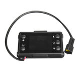 LCD autós kapcsoló 12 / 24V 5KW parkolófűtés vezérlő autó pálya légdízel fűtéshez