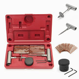 35PCS Reparación de neumáticos herramienta Kit para reparar pinchazos y tapar pinchazos Reparación de emergencia de pinchazos herramienta