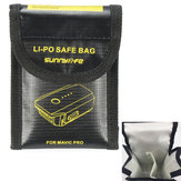 Podwójne akumulatory Lipo Bezpieczna torba Ognioodporna worek ochronny przeciwwybuchowy do DJI Mavic PRO   