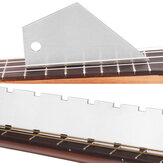 Στρογγυλός λαιμός κιθάρας από ατσάλι με Fret Rocker για εργαλεία επισκευής Luthier