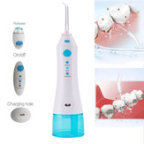 Rechargeable Oral Irrigator with High Capacity Water Tank Portable Dental Irrigator Pulsation Techno