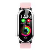 Bakeey T1 Fashion HD TFT Ekran Dynamiczny HR Ciśnienie krwi Dane tlenu Przechwytywanie Inteligentny zegarek