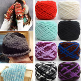 100г Жесткий скрученный мягкий хлопковый пряжа для вязания шарфа, шапки и свитера