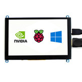 Wareshare® 5 Inch VGA HDMI High Definition Display Capacitive Touch Screen Support for NVIDIA Jetson Nano Raspberry Pi