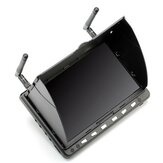 Skyzone HD02 40CH 5.8G 7 Inch 1024x600 HD FPV Monitor HD Port With/Without DVR Build in Battery