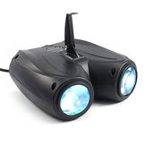 Lumière de Scène à LED à Une Tête/Deux Têtes 10W 20W RGBW Auto/Voice-activée Soirée Disco Projecteur DJ AC90-240V