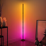 BlitzWolf® BW-FL1 LED RGBIC Corner Floor Lamp 16 مليون ديناميكي RGBIC Colors Voice / التطبيق مراقبة موسيقى sync Timing وظيفة