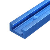 Drillpro Blue Oxidation 100-1220mm T-track T-slot Miter Track Jig T Screw Fixture Slot 19x9.5mm For Table Saw Router Table Woodworking Tool