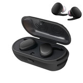 [Real Sem Fio]  Fone de Ouvido Headphones Earphones Mini Estérieo Oculto Bluetooth Dual com Caixa de Carregamento